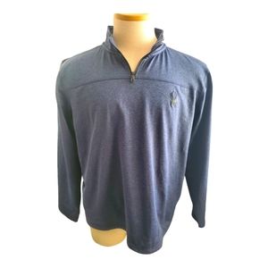 NWOT Spyder Men's Active 1/4 Zip Lightweight Long Sleeve Pullover Shirt Med